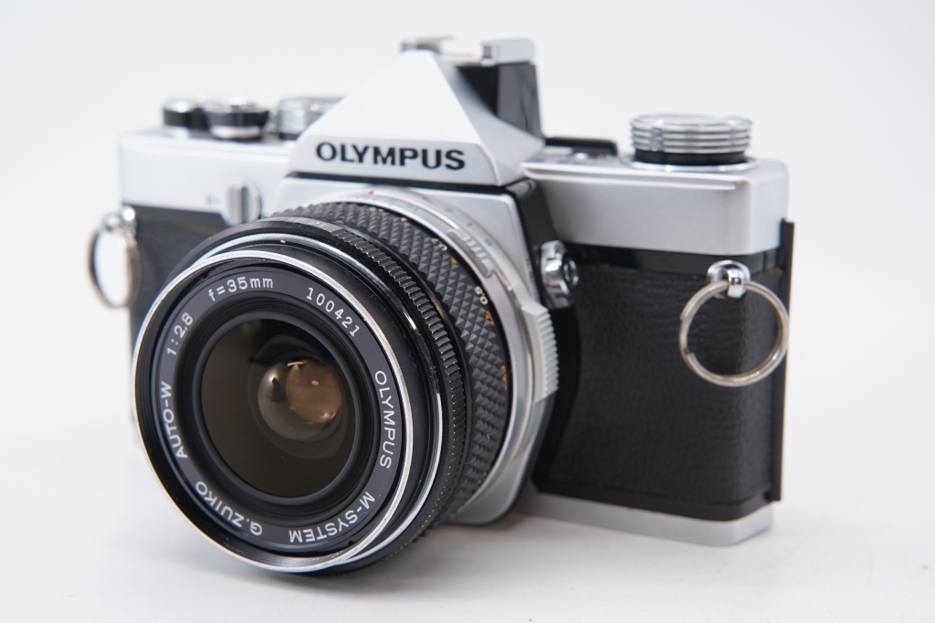 【 並品 】 オリンパス M-1 希少 腐食無し OLYMPUS ZUIKO f2.8 35mm　 レンズ、ボディセット #114_画像1