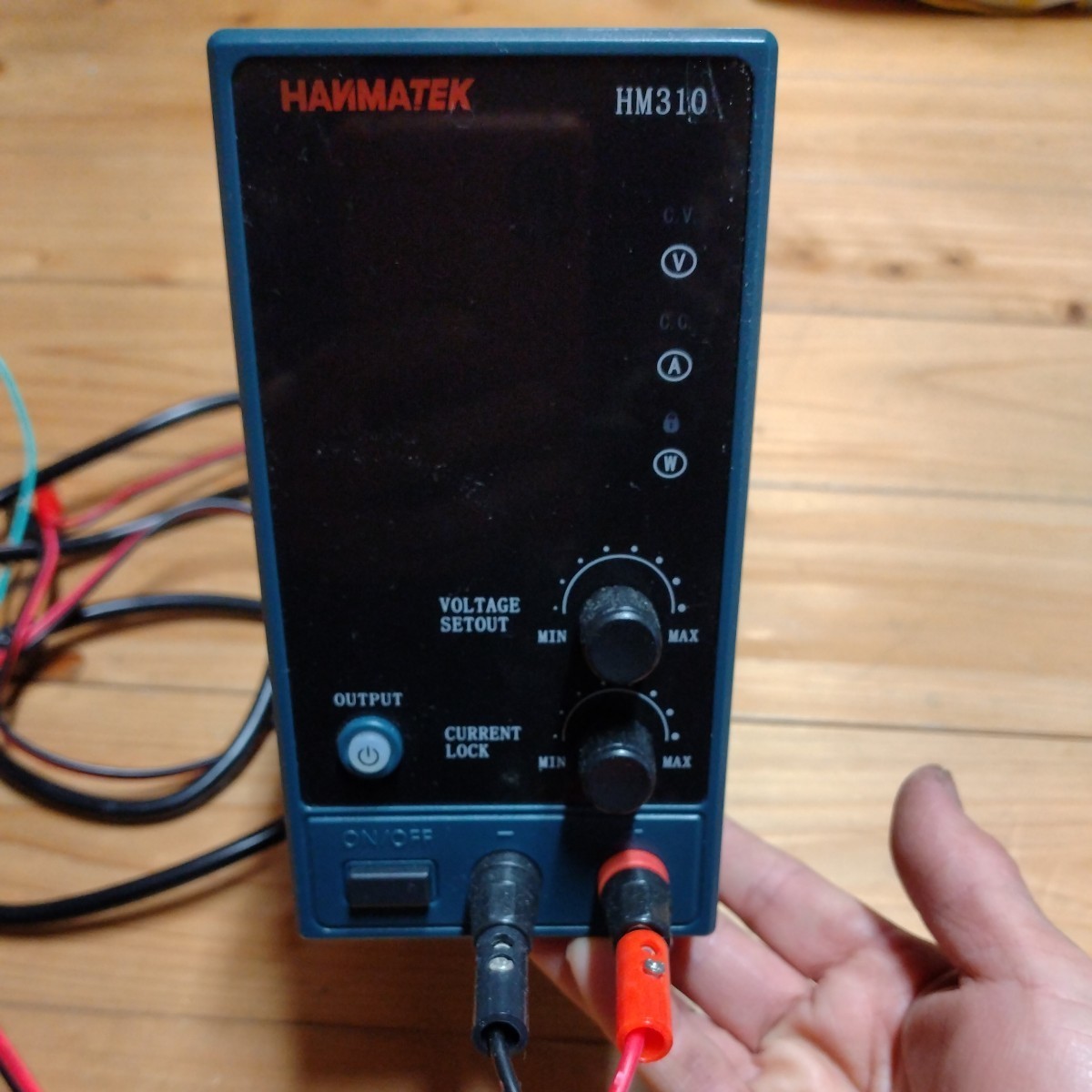 可変直流安定化電源 DC電源HANMATEK HM310_画像1