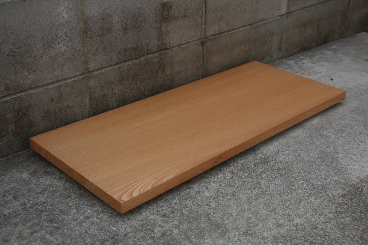 欅　けやき　ケヤキ　無垢材　テーブル　彫刻材　棚板　長さ79.5cm　幅32.2cm　厚み2.5cm_画像1