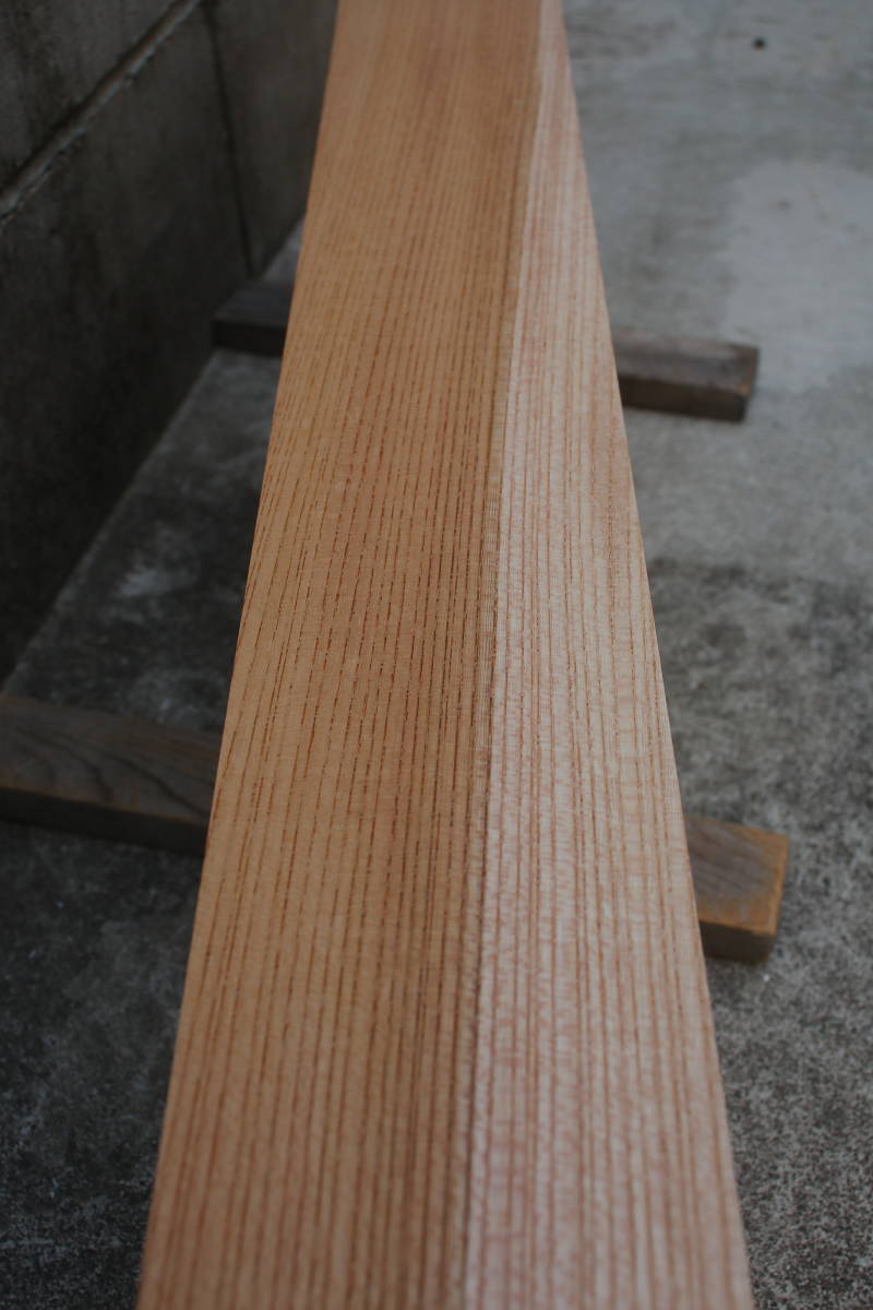 欅　けやき　ケヤキ　無垢材　テーブル　彫刻材　棚板　長さ65.0cm　幅15.5cm　厚み8.2cm _画像8