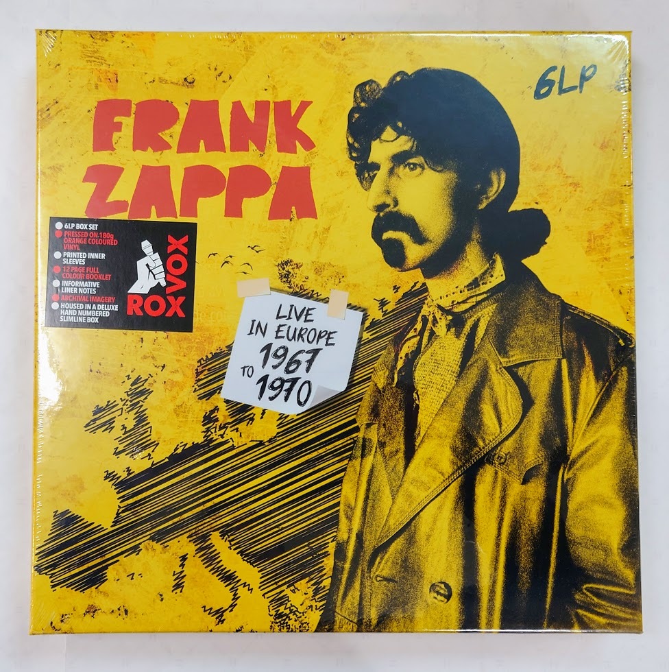 LP BOX frank zappa / live in europe 1967-1970 (6LP) フランクザッパ　_画像1