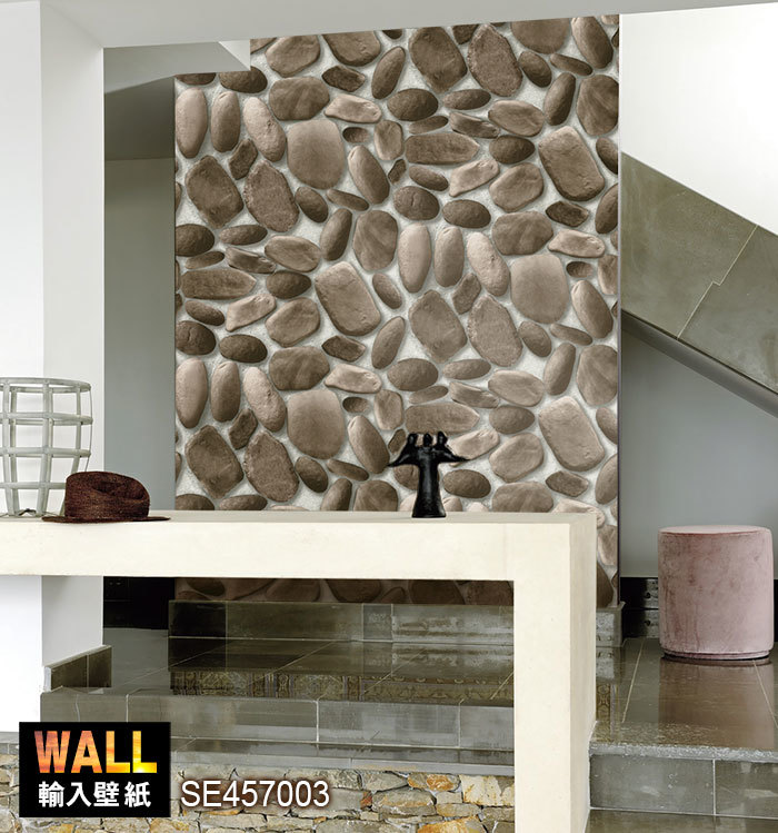 Aucru Com 自然石の質感と立体感を模したフェイク高級輸入壁紙 フェイク自然石シリーズse 53cm 10m