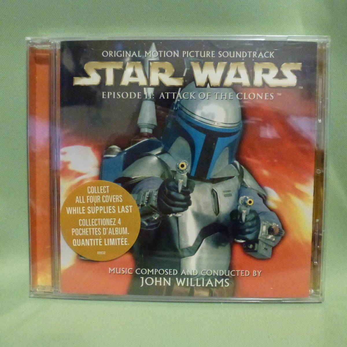 新品未開封CD　Star Wars ／ Episode Ⅱ Attack of the clones ②／ original motion picture sound track _画像1