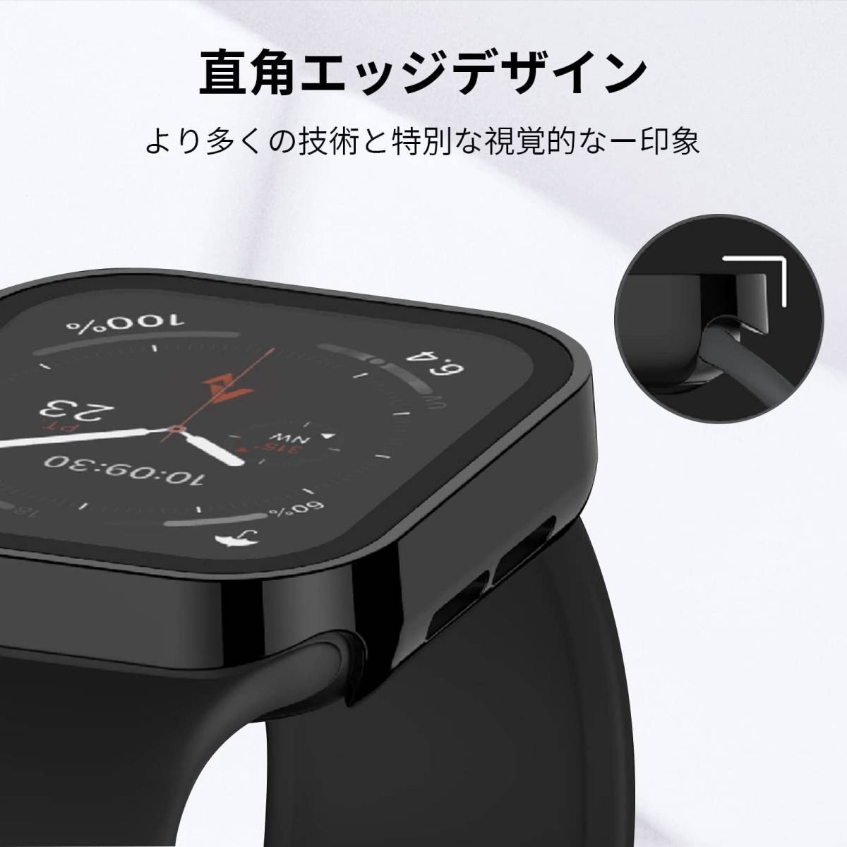 【注目商品】カバー 49mm アップルウォッチ 45mm 44mm 41mm 40mm 対応 AppleWatch 用 Apple_画像2