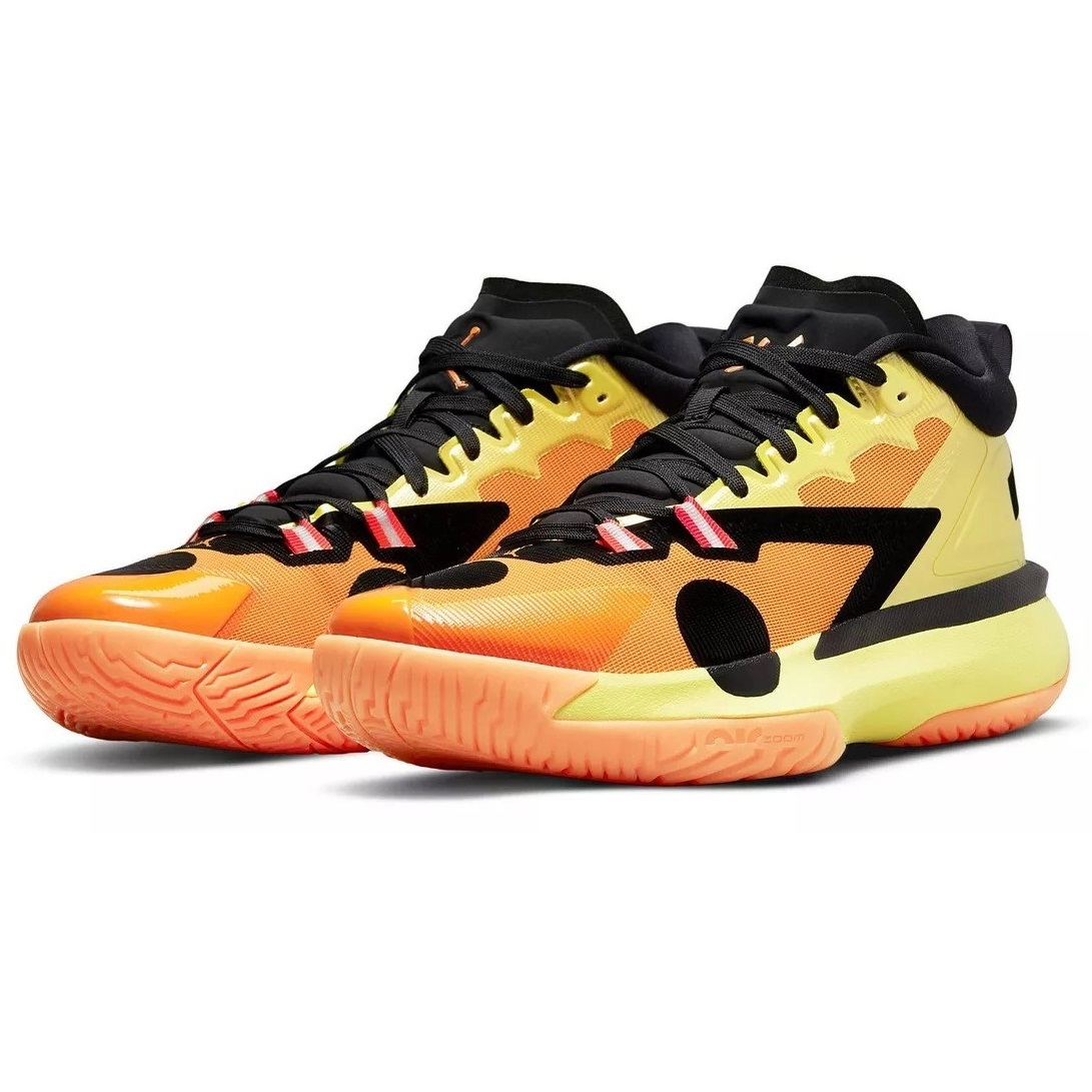 【好評にて期間延長】 ☆NIKE JORDAN 25.0cm オレンジ/黒/黄 NARUTO PF SP 1 ZION 25.0cm
