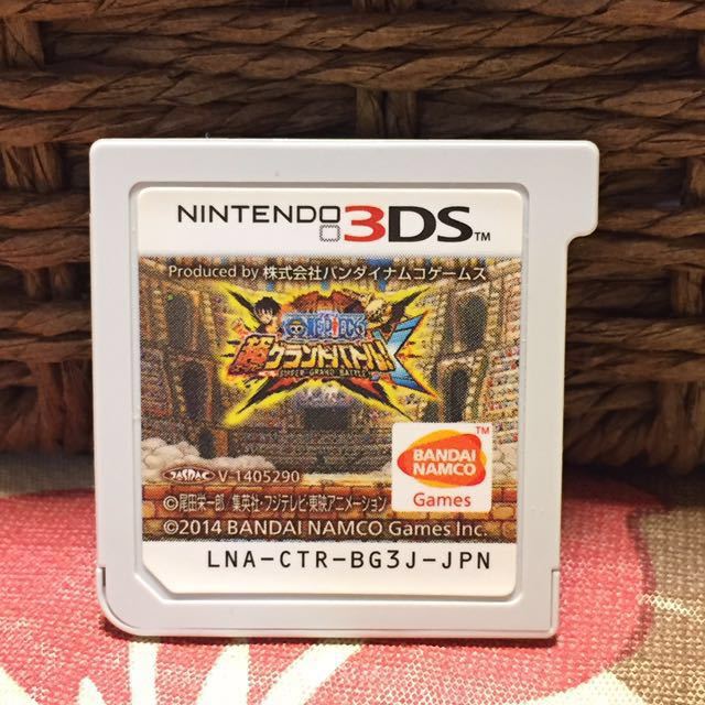 ニンテンドー3ds ワンピース 超グランドバトル X 動作確認済 Product Details Yahoo Auctions Japan Proxy Bidding And Shopping Service From Japan