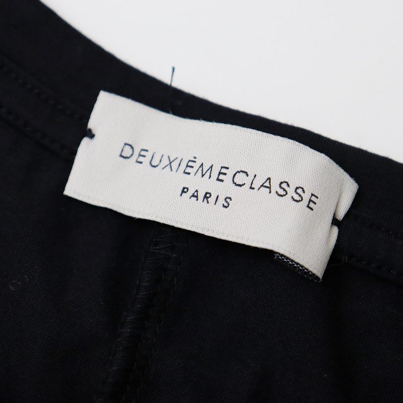 ドゥーズィエムクラス Deuxieme Classe ウインドフィールテンジクワンピース/ブラック ドレス カットソー【2400013652568】_画像6