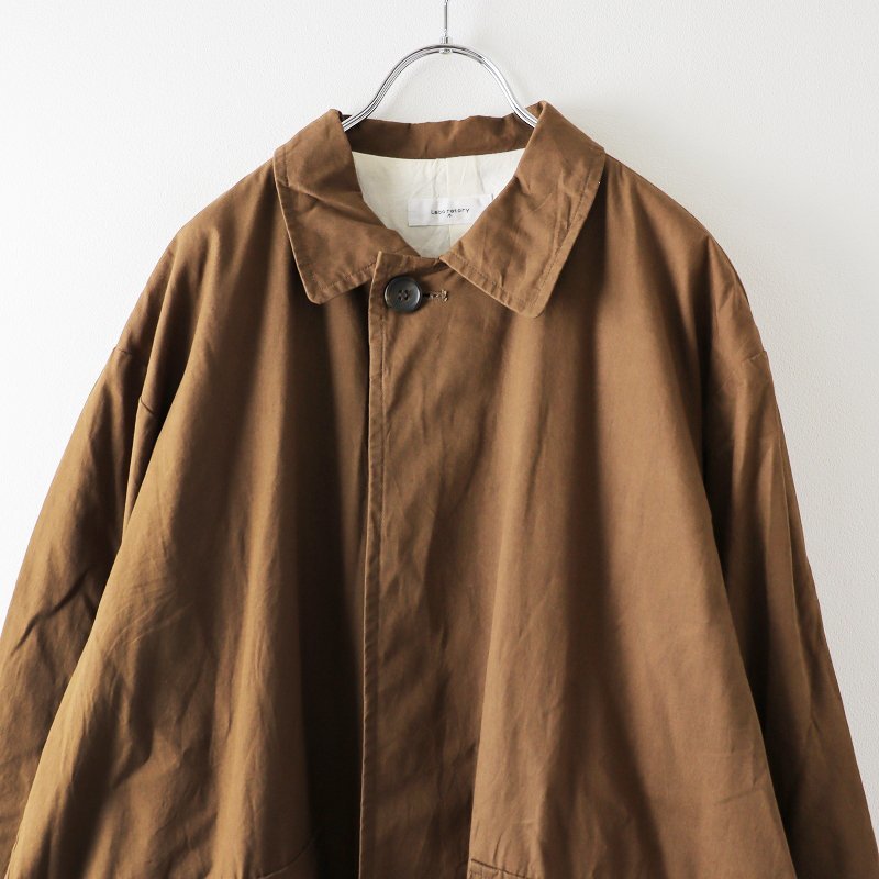 labo Ray to Lee Laboratory cotton turn-down collar coat F/ Brown long wide [2400013674423]
