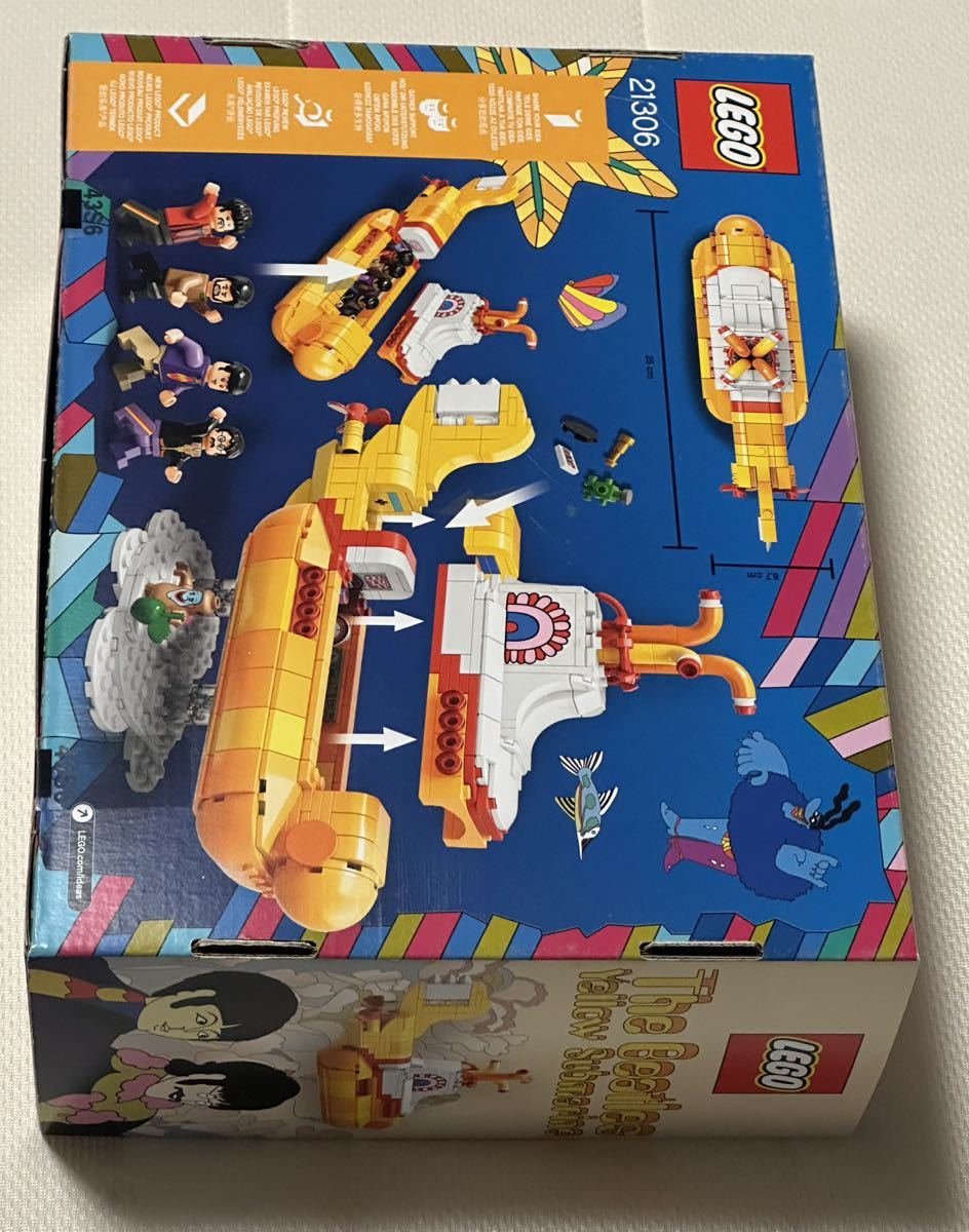 新品未開封 LEGO Ideas 21306 The Beatles Yellow Submarine レゴ アイディア イエローサブマリン ビートルズ_画像4