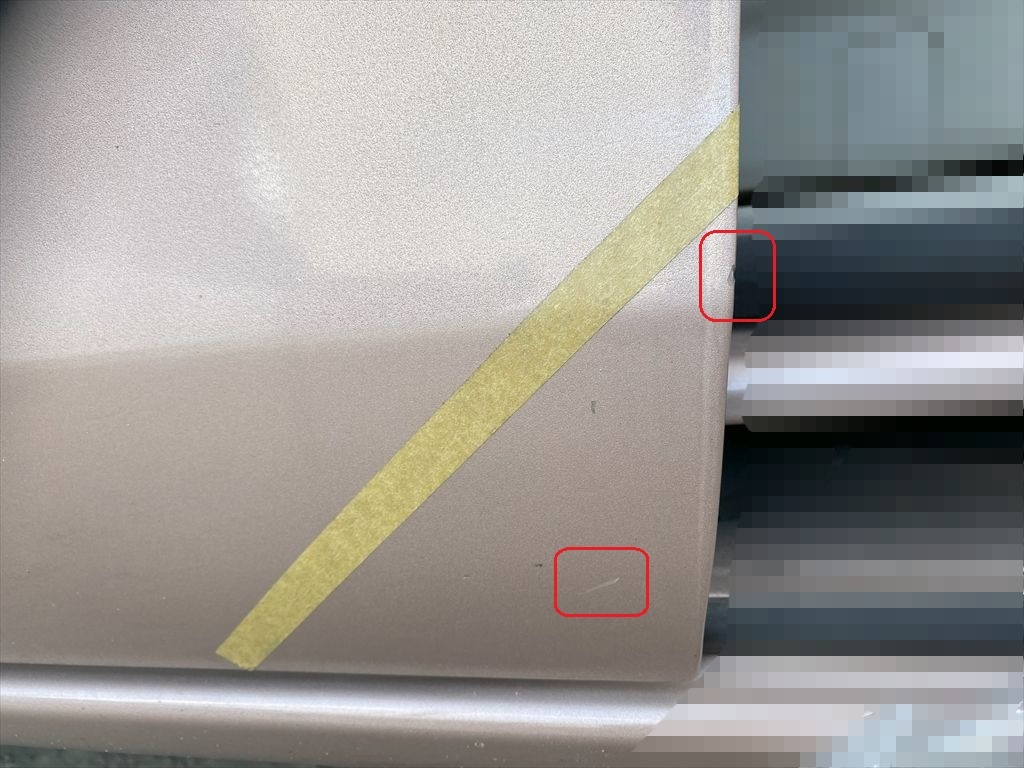 タント 後期(LA600S) 左 フロント 前 ドアASSY(平成30年6月)(T29 ライトローズ 桃)(レギュレーター、ガラス付き)助手席 左側_画像5