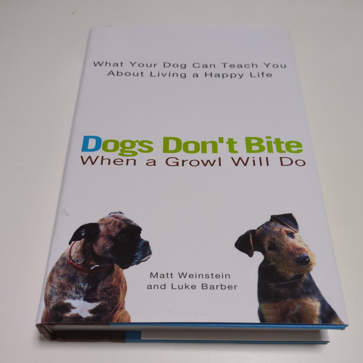 洋書 英語版 Dogs Don't Bite Matt Weinstein Luke Barber 中古 英語学習 犬 飼育