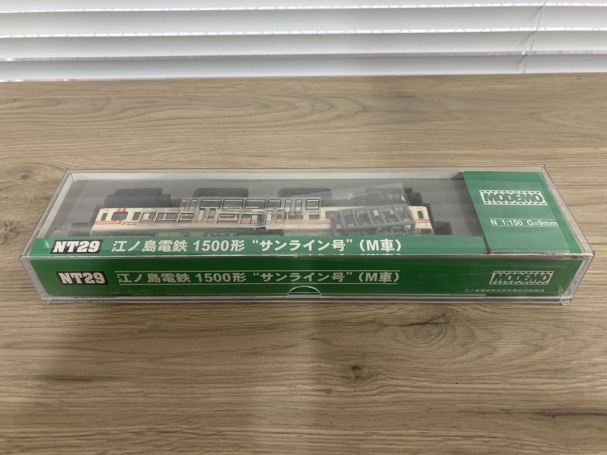 【中古】モデモ江ノ島電鉄1500形/サンライズ号/レールセット/ローカル型プラットホーム/秩父鉄道SL C58くんでGO! /ジャンク品_画像8