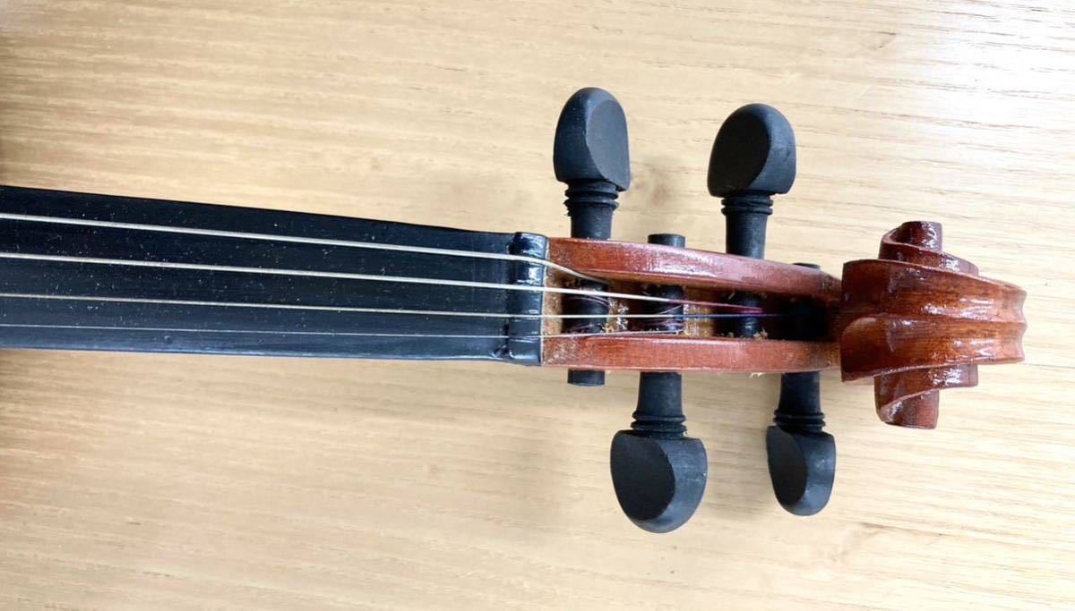 ヴィンテージバイオリン 中国製／ハードケース付き/房山南白工美厂制 _画像5