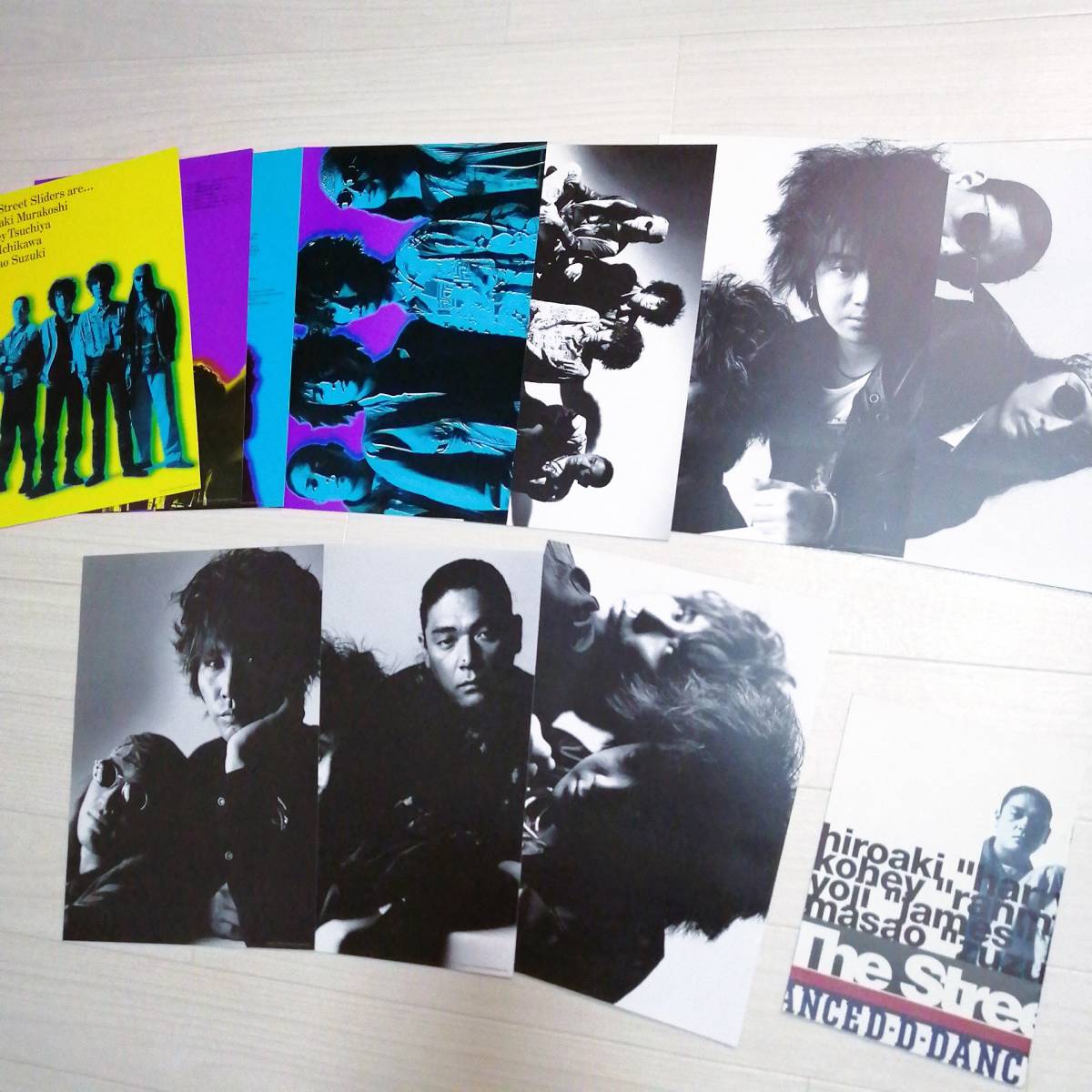 ストリートスライダーズ ツアーパンフ 3冊 '86・'94・'95＋ LIVE BOOK '86 美品 グッズ THE STREET SLIDERS_画像3