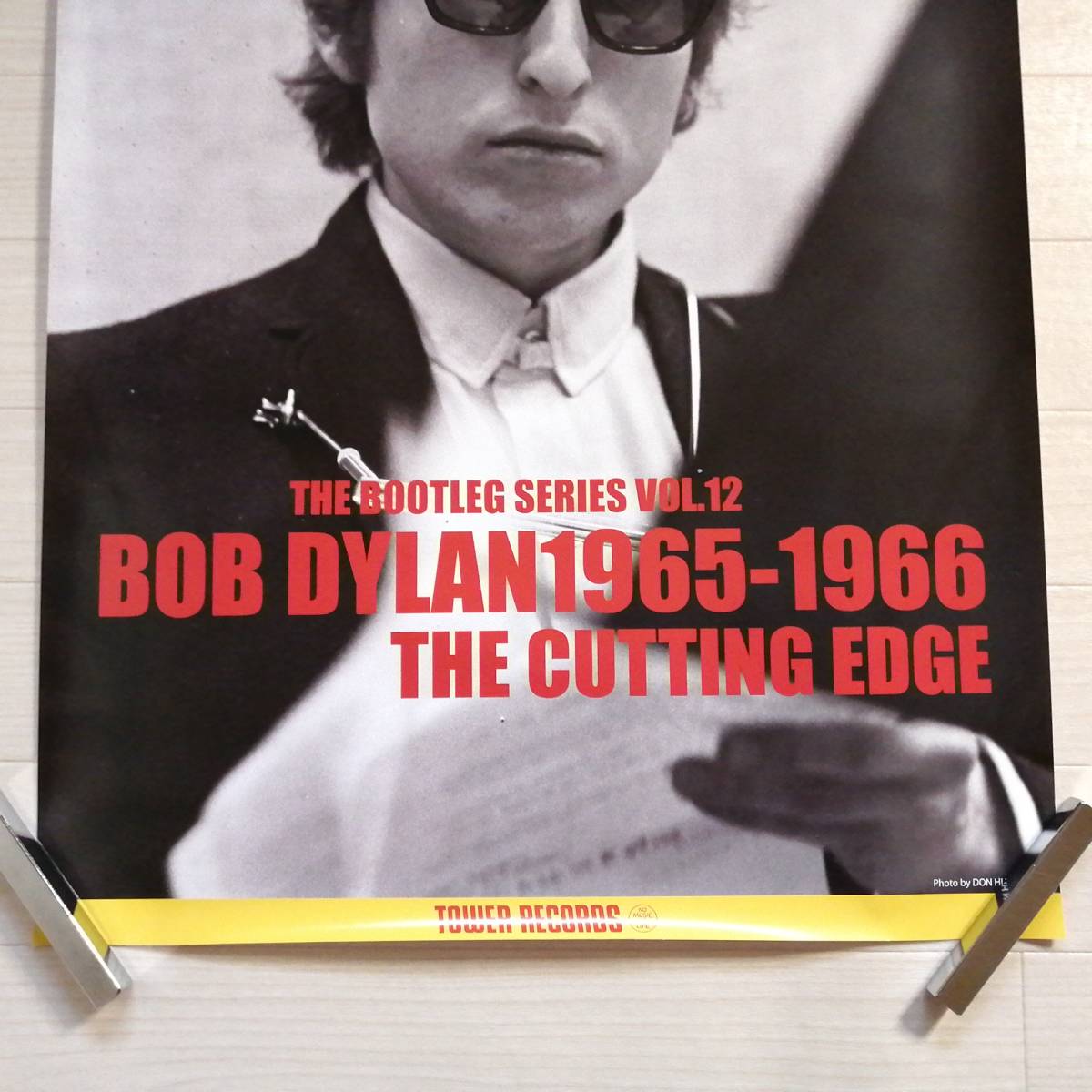 ボブ ディラン × タワレコ Q④ ポスター 1965-1966 美品 グッズ Bob Dylan TOWER RECORDS_画像3