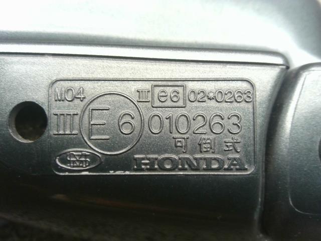 2311281 4868* Legend KA7 KA Honda [ passenger's seat door mirror ] electric F left door mirror (100966044) inspection settled 76250-SP0-J01ZM