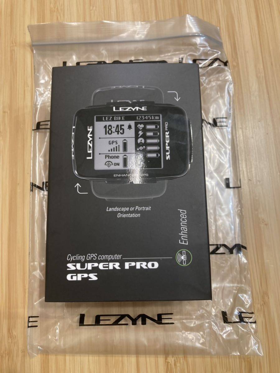 【早い者勝ち！】Lezyne Super Pro GPS レザイン サイクルコンピューター 新品・未使用品_画像3