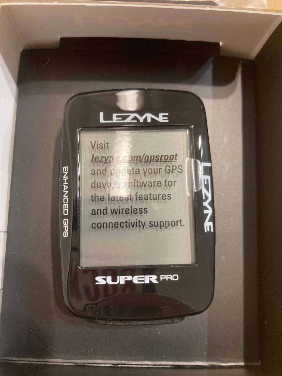 【早い者勝ち！】Lezyne Super Pro GPS レザイン サイクルコンピューター 新品・未使用品_画像1