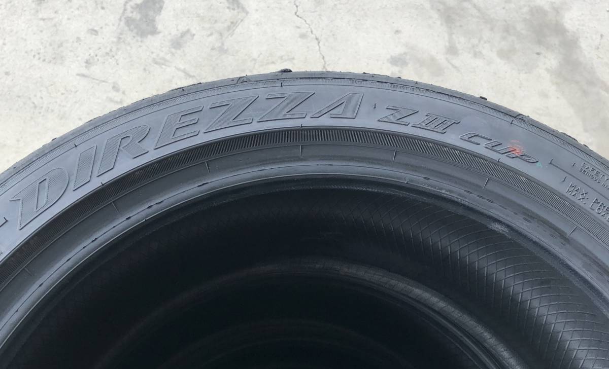 2023年09週製 ダンロップ ディレッツァ Z３Cup　 DUNLOP DIREZZA ZⅢ Cup　 215/45R17 4本 USED9分山程度⑲　即決送料無料　_画像8