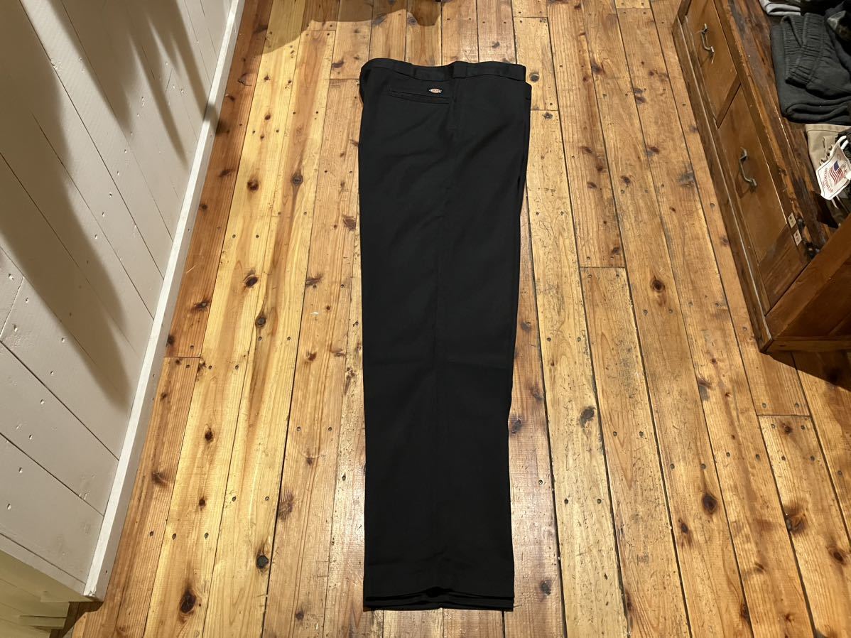 Dickies 874 USA輸入　w44 黒　ワークパンツ　100円スタート　売り切り　古着　美品　チノパン　ディッキーズ 卸　ビックサイズ_画像6