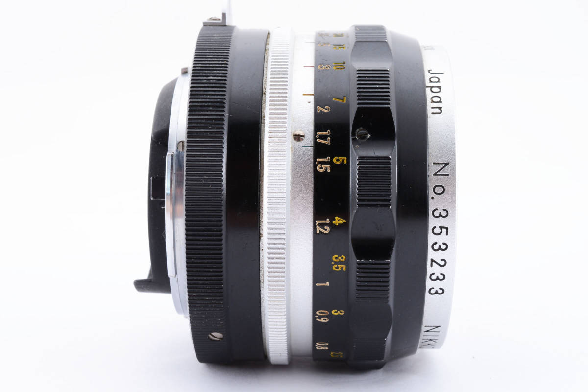 2956 【良品】 Nikon NIKKOR-H Auto f/3.5 28mm ニコン MF単焦点レンズ 1216_画像8