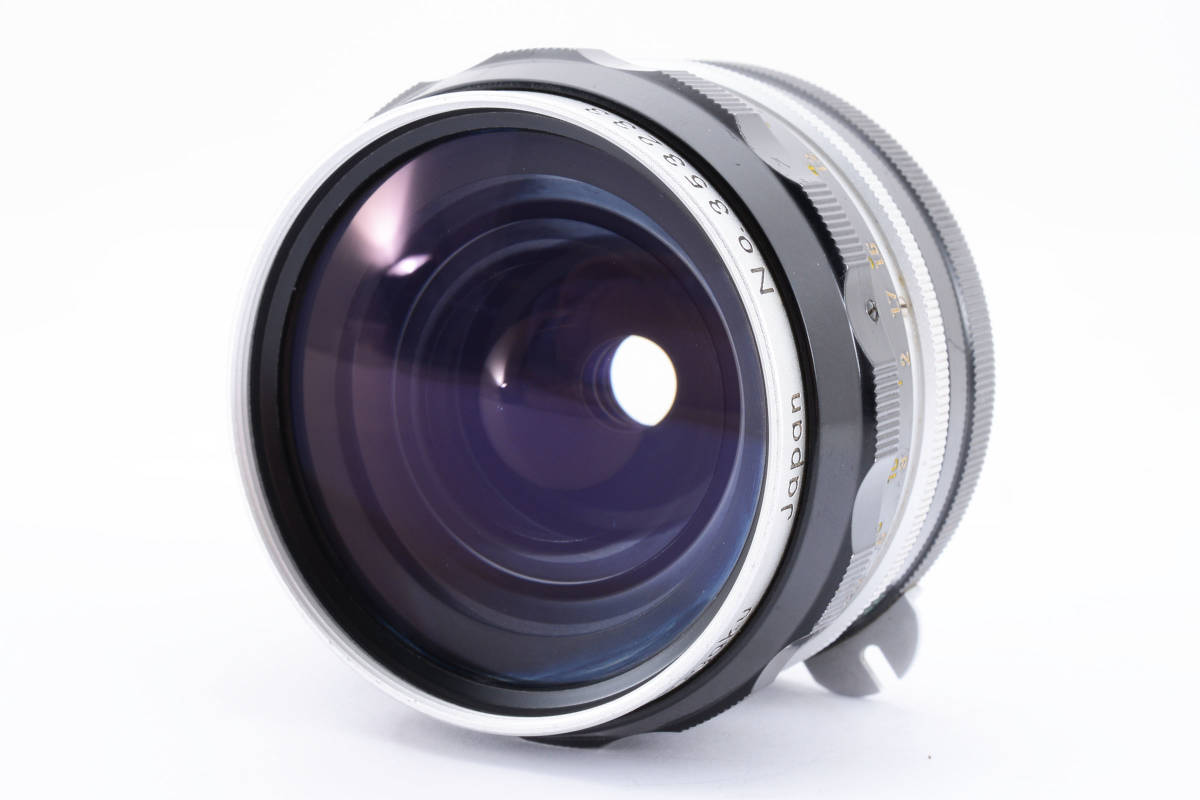 2956 【良品】 Nikon NIKKOR-H Auto f/3.5 28mm ニコン MF単焦点レンズ 1216_画像1