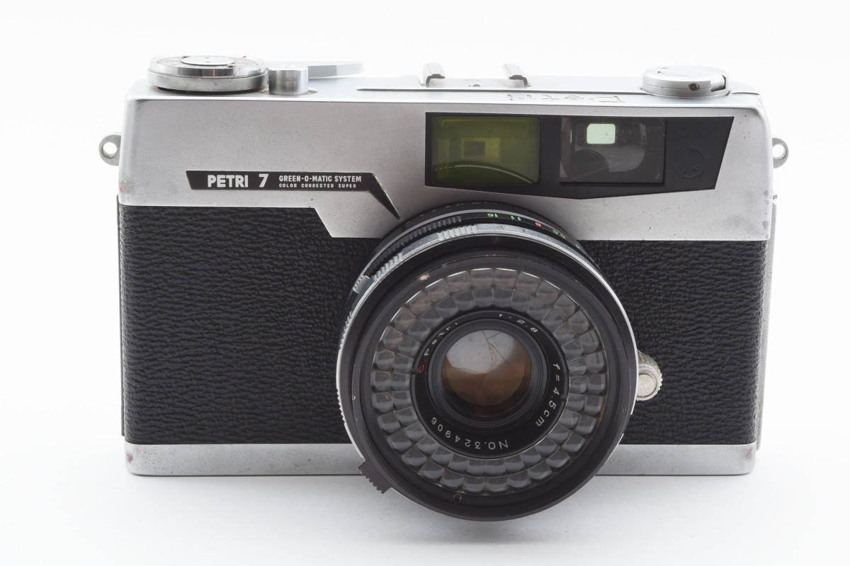 3079 【難あり品(ジャンク）】 Petri 7 35mm Film Rangefinder Camera レンジファインダーカメラ 1222_画像2