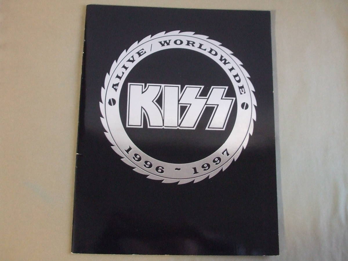 KISS キッス 1996年～1997年コンサートツアー パンフレット「ALIVE / WORLDWIDE 1996-1997」の画像1