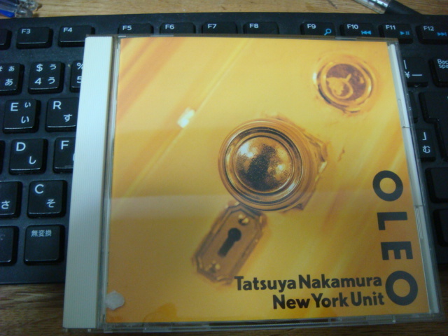 中村達也 NEW YORK UNIT ニューヨークユニット OLEO オレオ CD GEORGE ADAMS JOHN HICKS RICHARD DAVIS ジョージ アダムス ジョン ヒックス_画像1