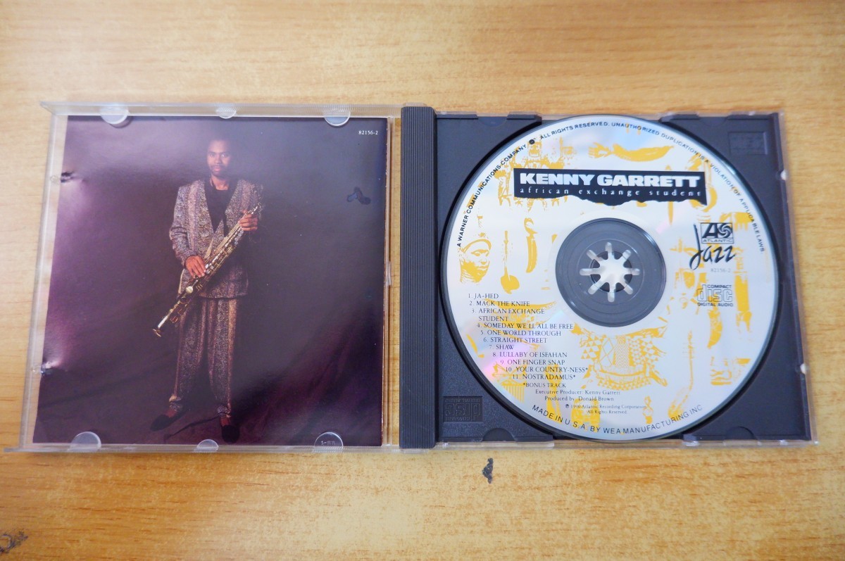 CDk-2684 ケニー・ギャレットKENNY GARRETT / AFRICAN EXCHANGE STUDENT_画像3