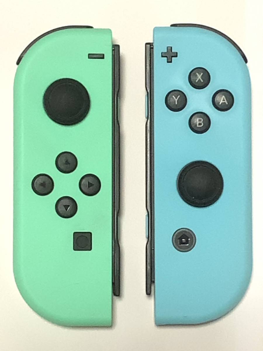  beautiful goods Nintendo Switch Joy-Con Gather! Animal Crossing Joy navy blue (L)/(R) Nintendo switch .. forest operation verification settled postage all country 520 jpy 