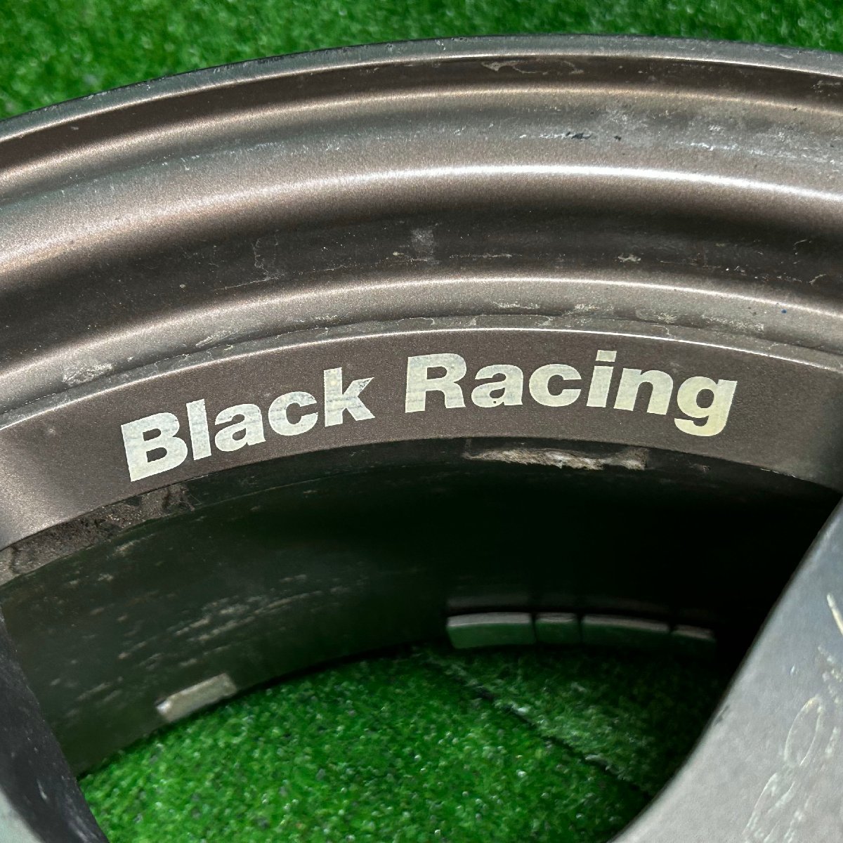 17×7.5j 5h ＋48 100 BLACK RACING ブラックレーシング BR PRO N1 アルミ ホイール ホイル 17 インチ in 5穴 pcd 4本 菅17-197_画像10