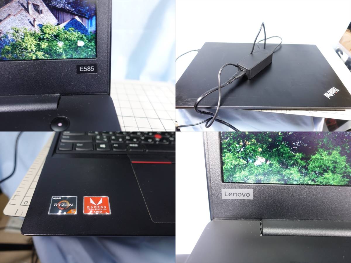 6724※Lenovo（レノボ）※ThinkPad E585※ノートＰＣ※Win11 Pro(23H2)※Office2021Pro※Ryzen 5-2500 2.0GHz※8GB※ストレージ：256G_画像5