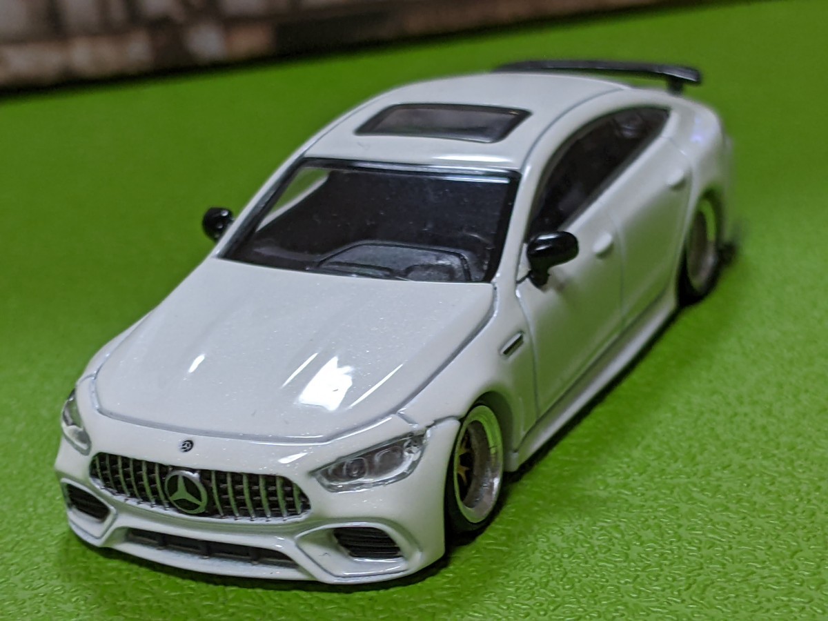 *1/64 Tomica size Mercedes * Benz AMG GT63 S modified deep rim, lowdown,* besides various exhibiting!