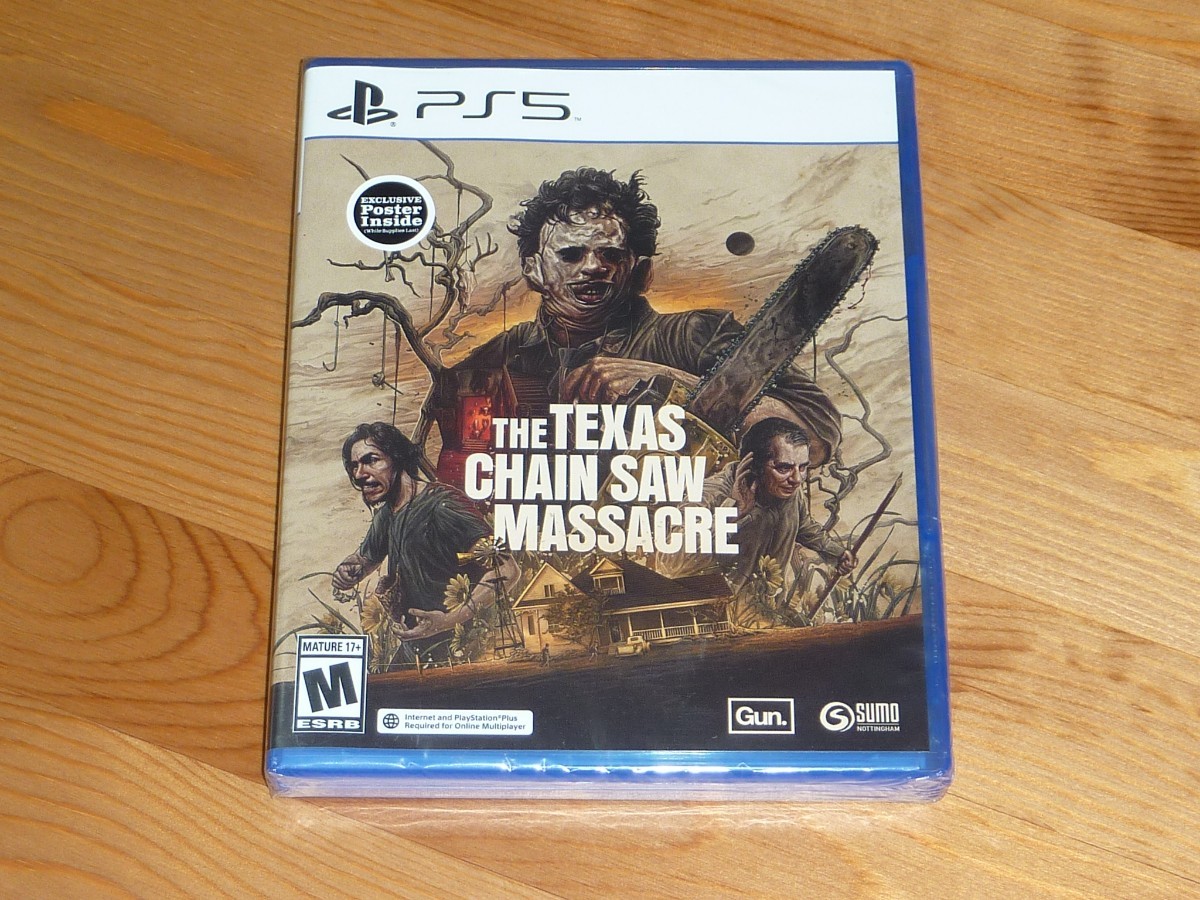 PS5 The Texas Chain Saw Massacre テキサスチェーンソー 悪魔のいけにえ 北米版 新品未開封_画像1