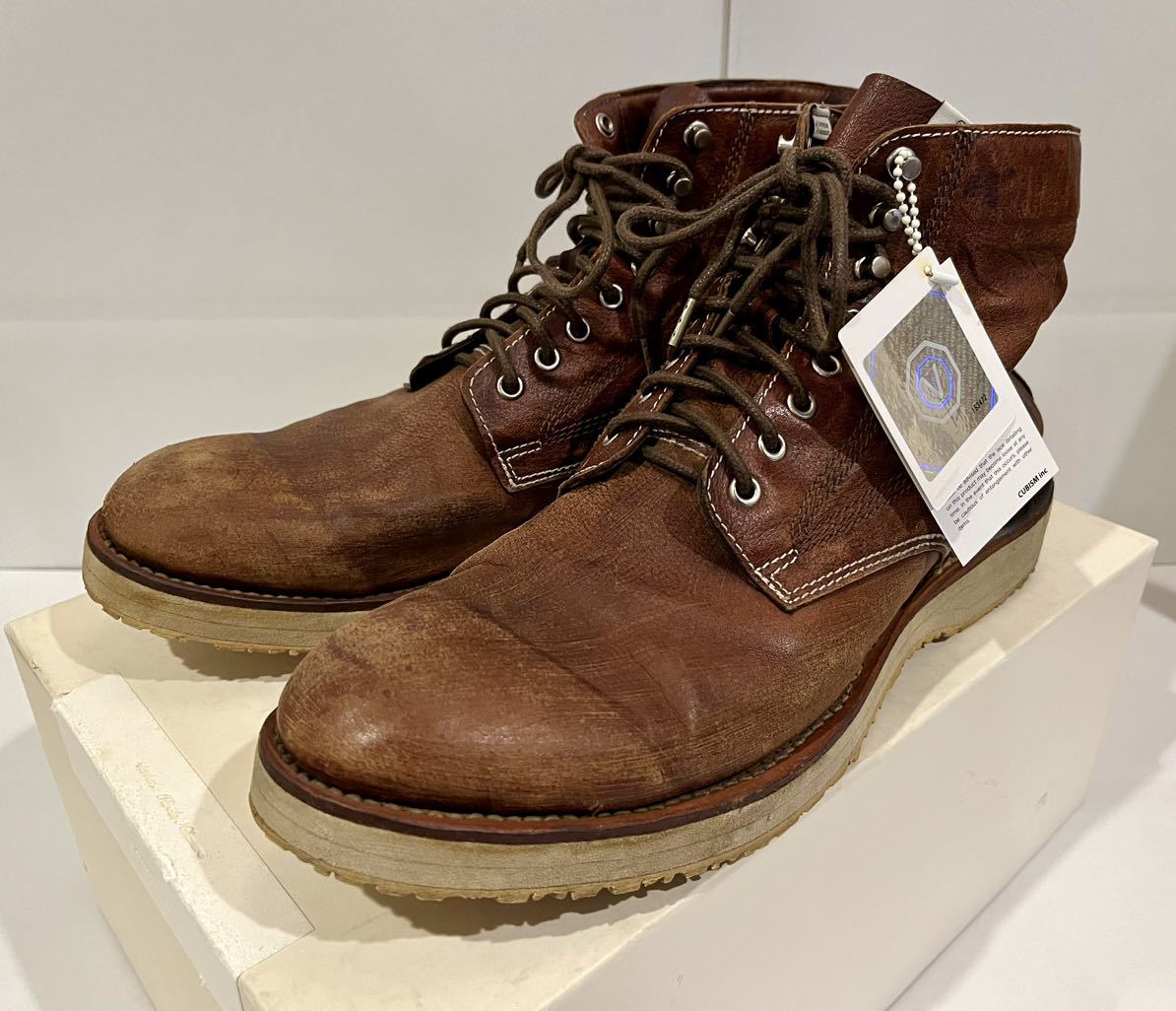 USED加工】visvim VIRGIL BOOTS-FOLK KNGR/ビズビムバージル USED加工】visvim VIRGIL BOOTS-FOLK KNGR/ビズビムバージル