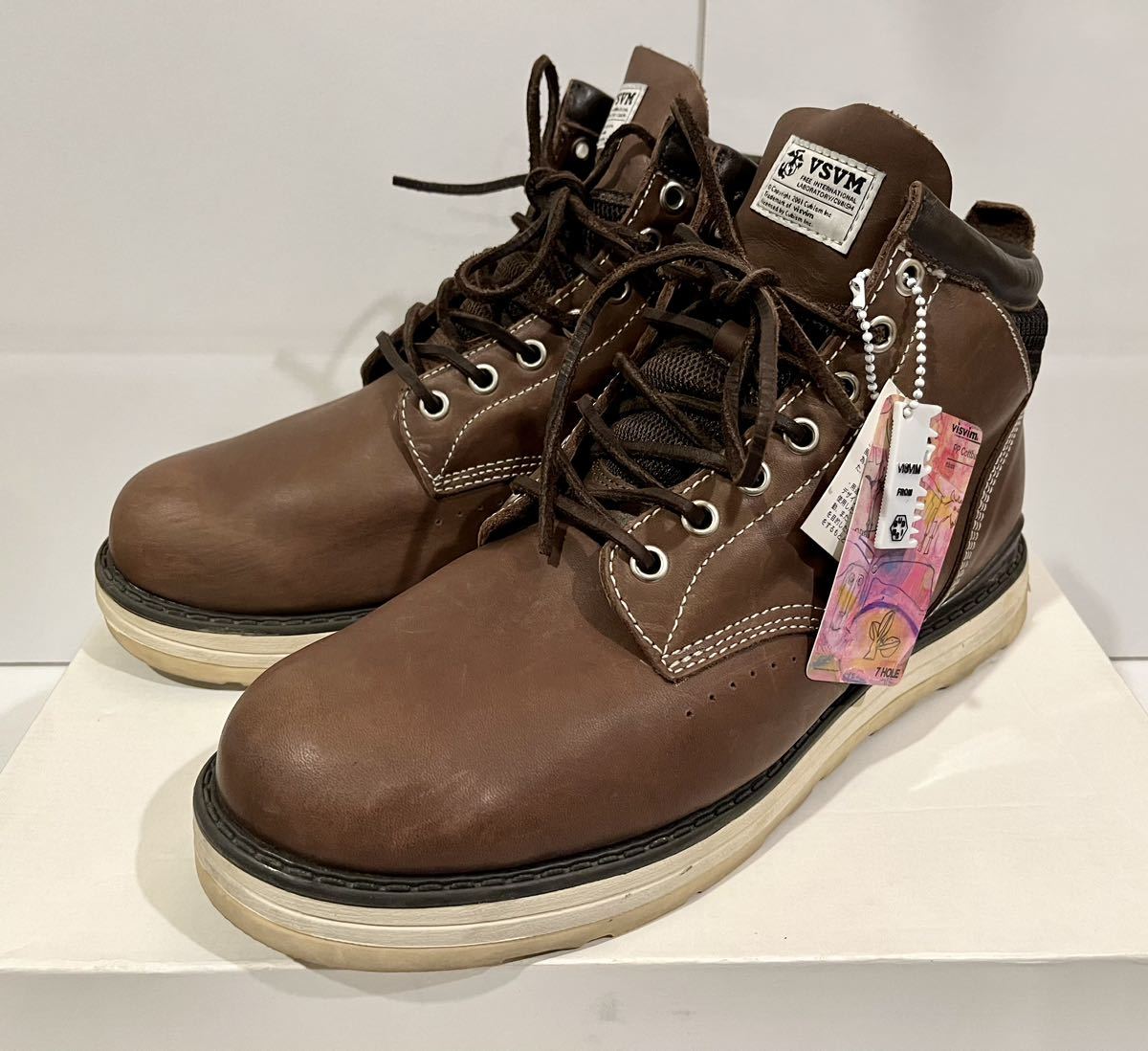 visvim 7 HOLE BRN/OIL ビズビム セブンホールブーツ ブラウン M11/29cm【送料無料】_画像1