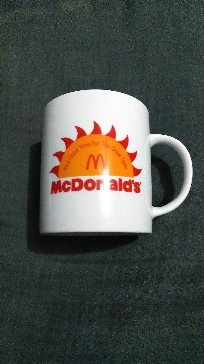 マクドナルド McDonald　マグカップ　コップ ノベルティー　非売品　９０年代_画像1