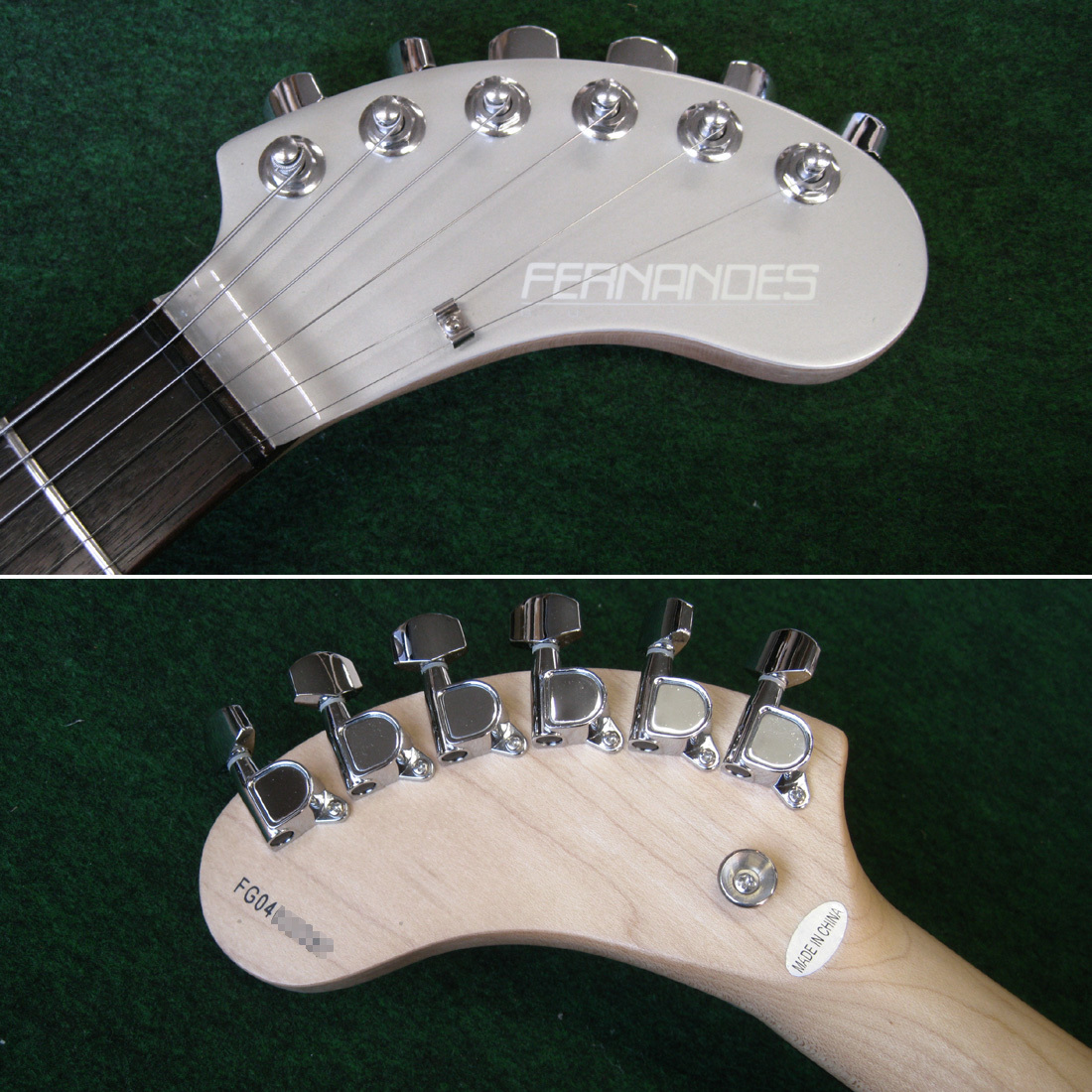 ■■FERNANDES DIGI-ZO HYPER FSV シルバー ノイズ誤動作対策済み 超美品_画像6