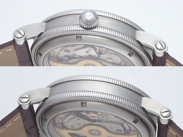  Shimizu shop { free shipping } Chronoswiss regulator CH1223 self-winding watch 