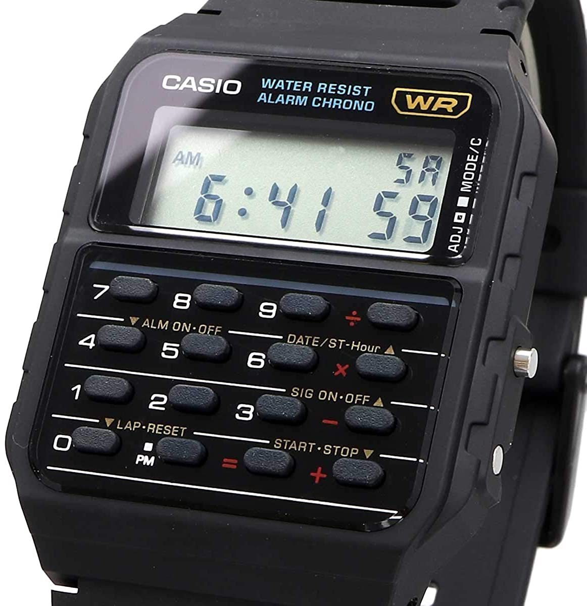 カシオ データバンク チプカシ CASIO スタンダード CA-53W-1Z DATABANK カリキュレーター ブラック 電卓 デジタル 腕時計 チープカシオ_画像3