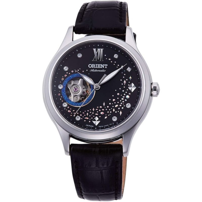 ORIENT オリエント クラシック セミスケルトン 自動巻(手巻付き) スワロフスキークリスタル RA-AG0019B10B レディース腕時計