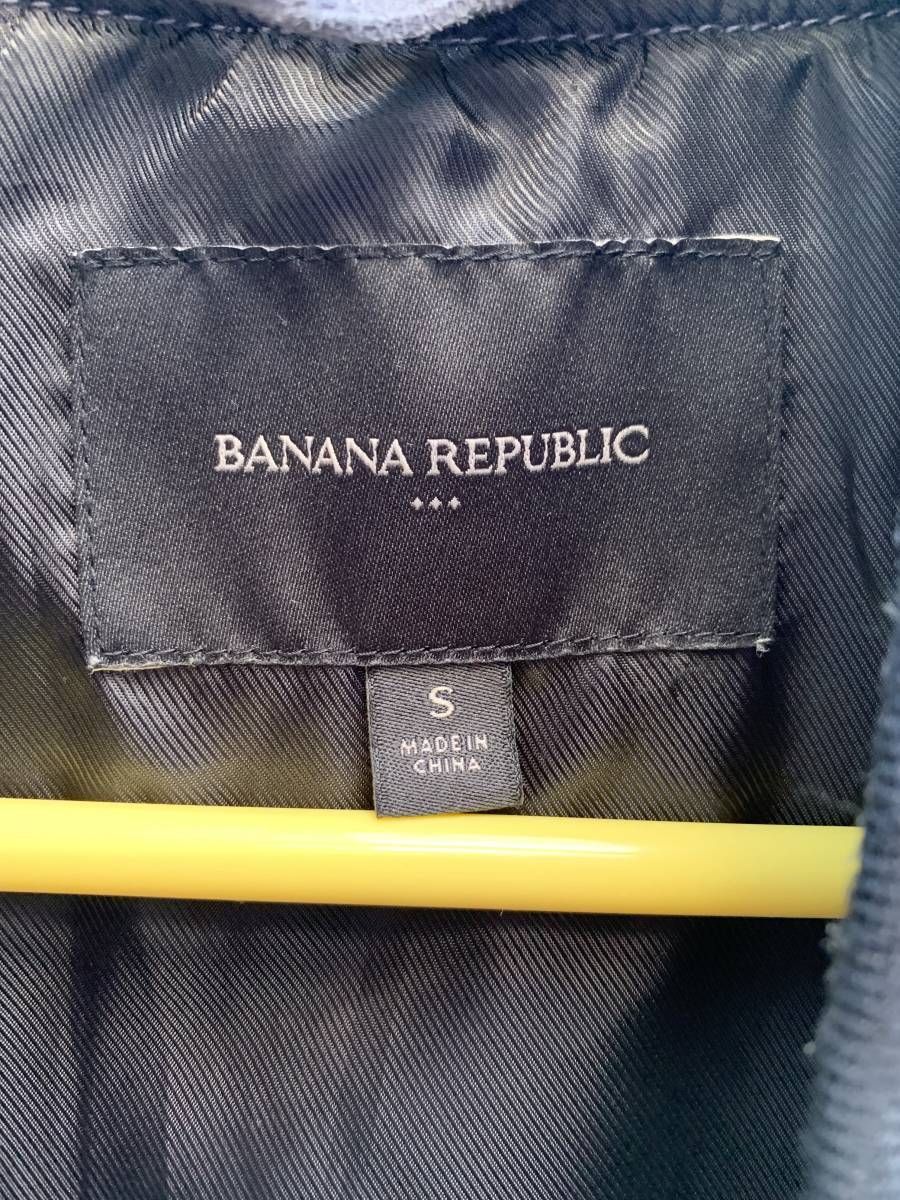 中国製 状態良好 BANANA REPUBLIC バナナリパブリック ボンバージャケット S_画像6