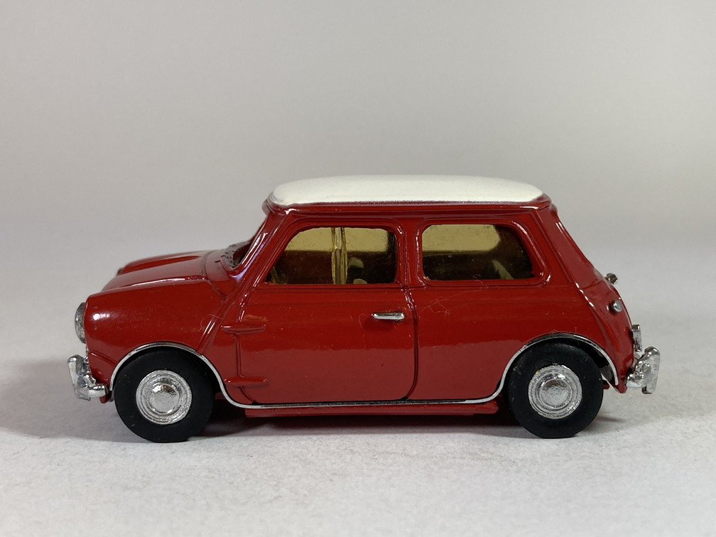 モーリス ミニクーパー Morris Mini Cooper S 1/43 - カドー KADO Made in Japan ホワイトメタル製_画像3