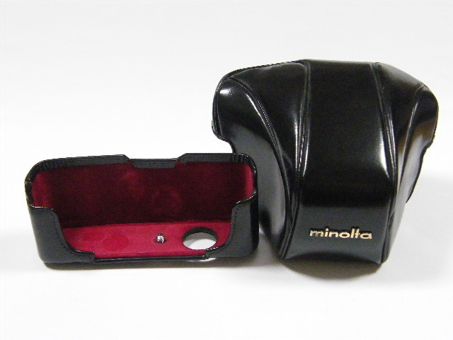 ◎ MINOLTA ミノルタ SRシリーズ用 革製 カメラケース SR-7、SRT101、他用_画像6