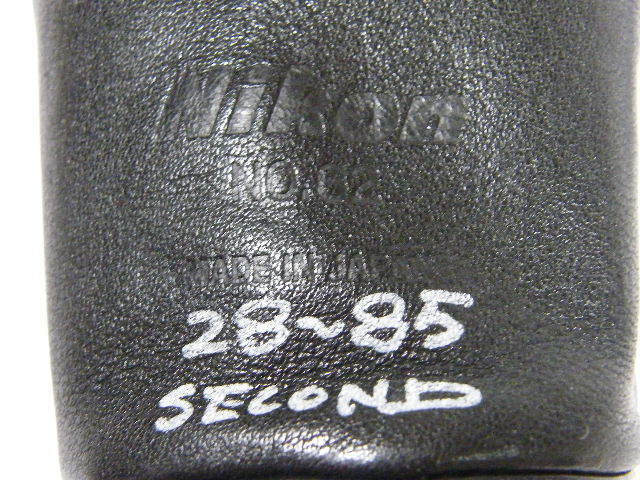 ◎ Nikon No.62 ニコン 革製 純正 レンズケース レンズポーチ 80X160mmの画像5