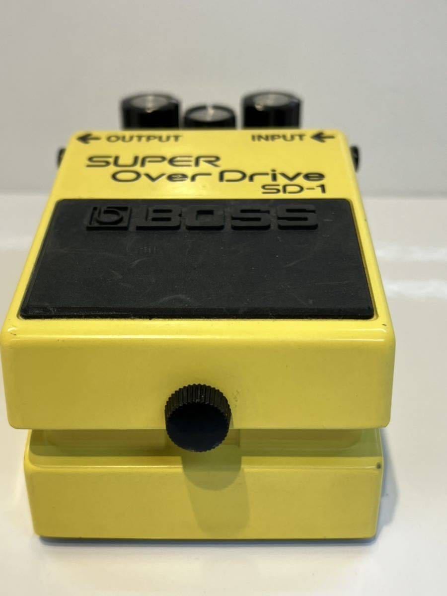 美品 BOSS SUPER OverDrive SD-1 ボス スーパーオーバードライブ エフェクター _画像7