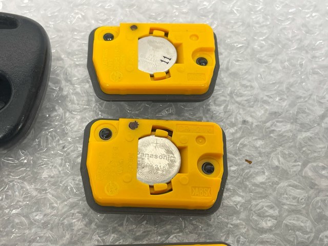 5個セット スズキ キーレス まとめて 黄色 基盤 アルト ワゴンR HA25V MH23S パレット MK21S G8D-611S-A_画像4