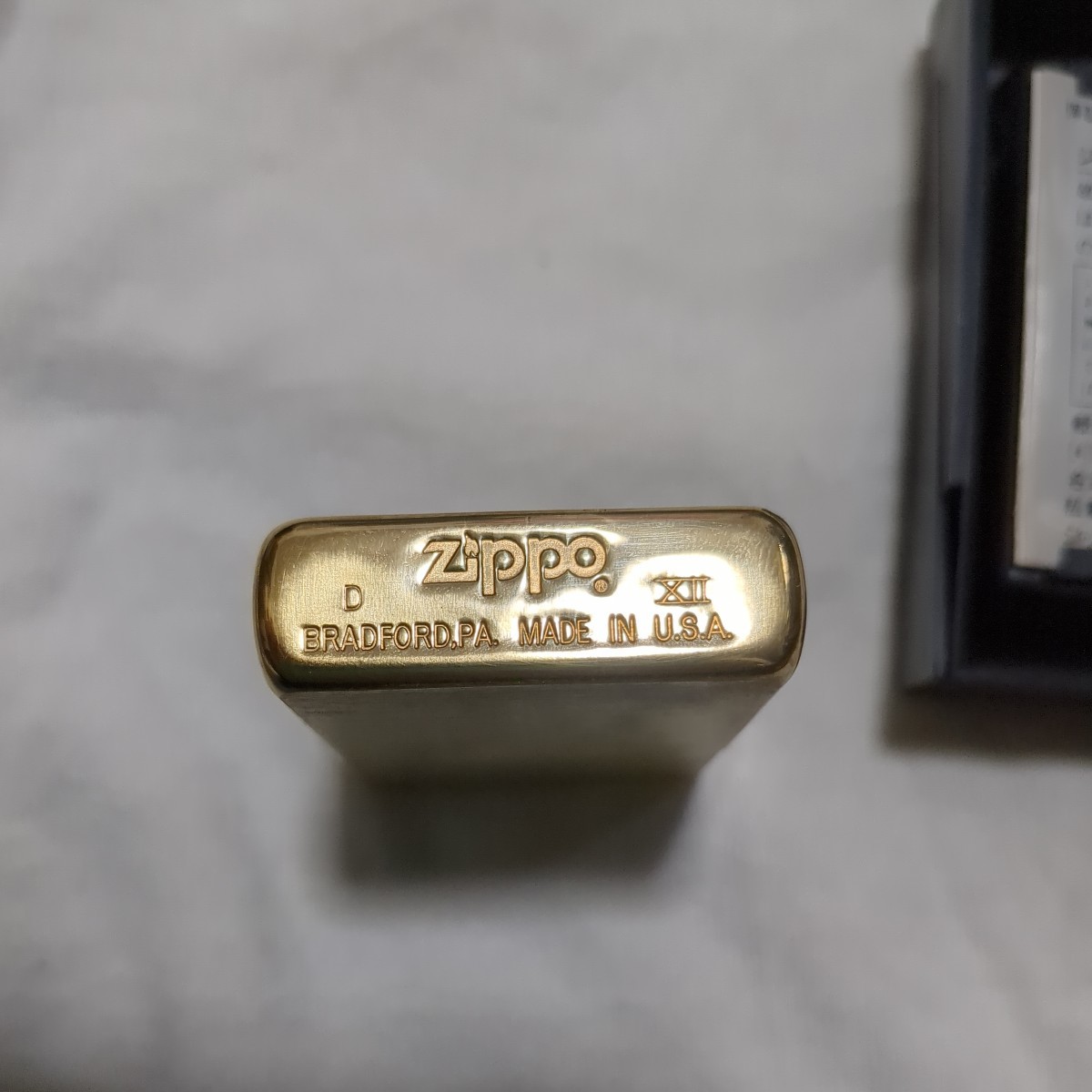 　Zippo　ソリッドブラス_画像3