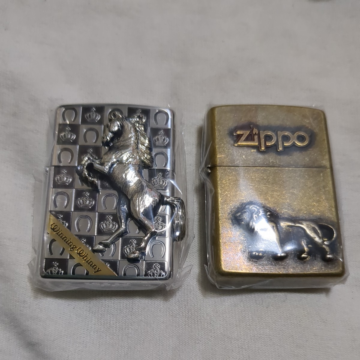 　Zippo　2個セット　ウイングウィニー　ライオン